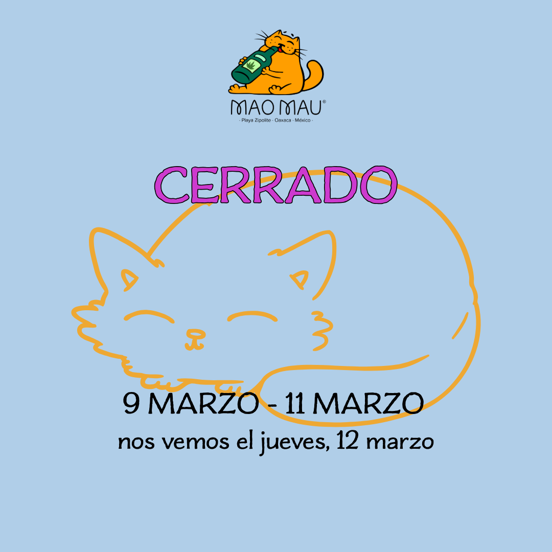 We will be closed March 9-11, 2026